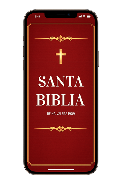 Videolibros - App La Santa Biblia en Video mostrando la interfaz de navegacion por capitulos en iPhone